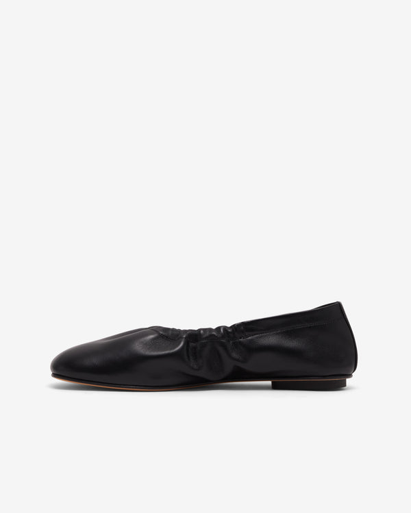 Le Monde Beryl - Women's Elastic Mica Flat - (Black)