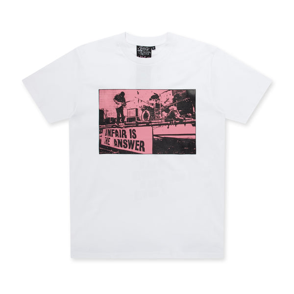 Lifeisunfair - Answer T-Shirt - (White)