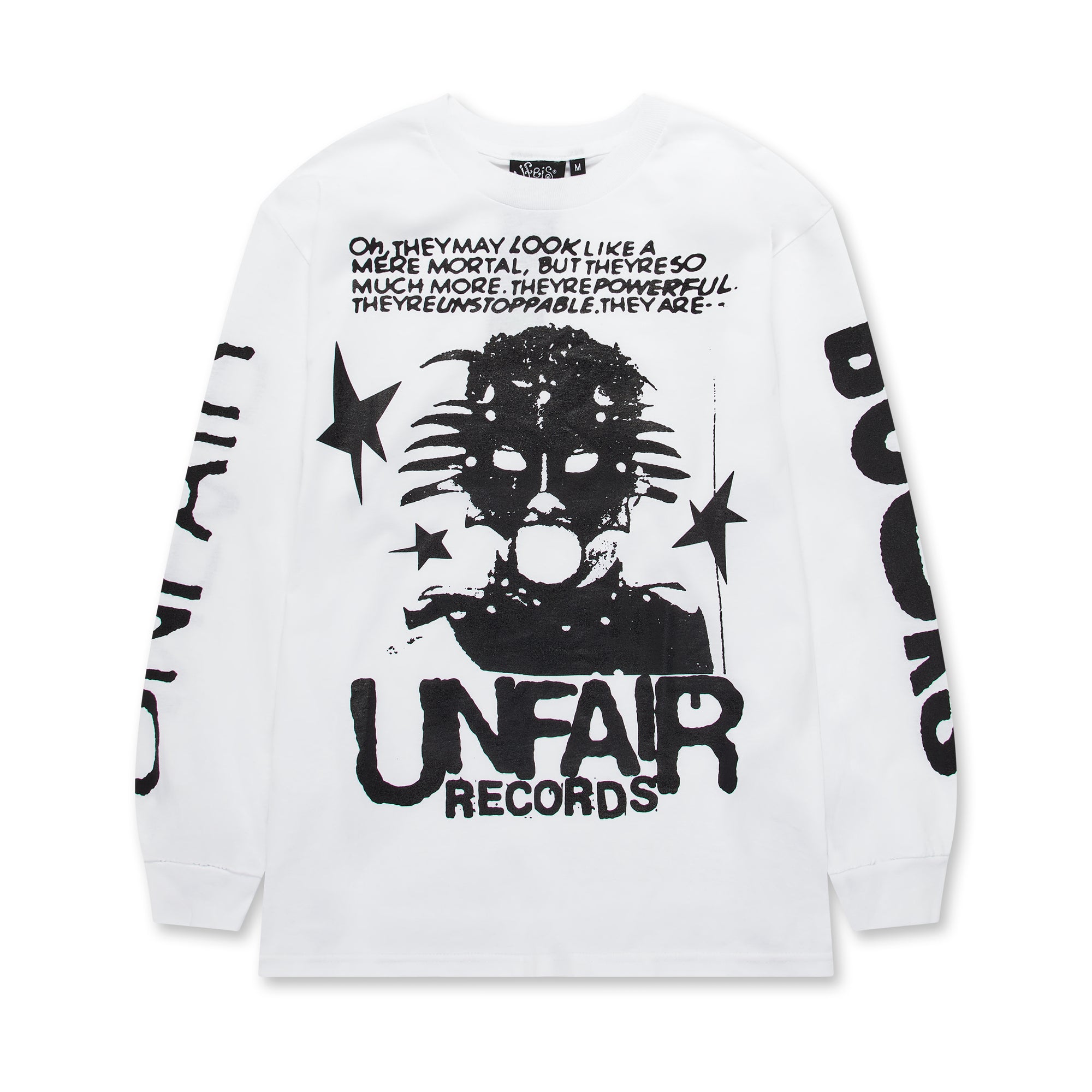 Lifeisunfair - Unstoppable Long Sleeve T-Shirt - (White) view 1