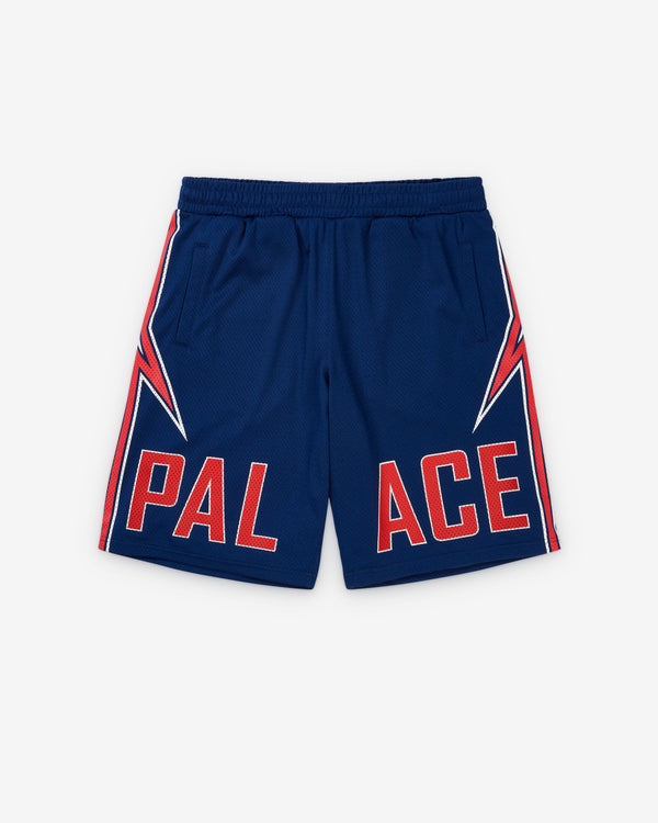 Palace - Men's Lightning Basketball Short - (Navy/Red)