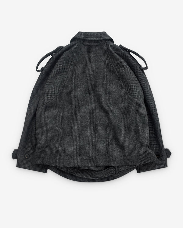 Litkovska - Women's Belted Hem Bomber - (Grey)