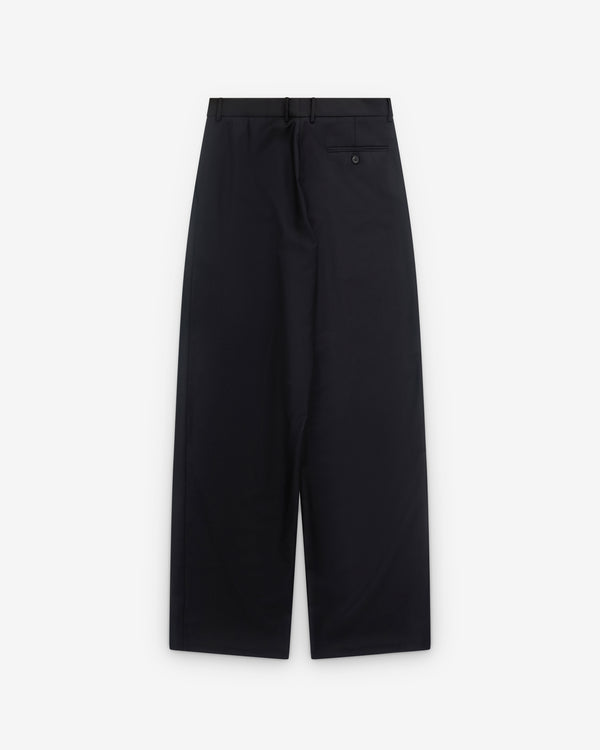 Litkovska - Women’s Deconstructed Offset-Zip Pants - (Black)
