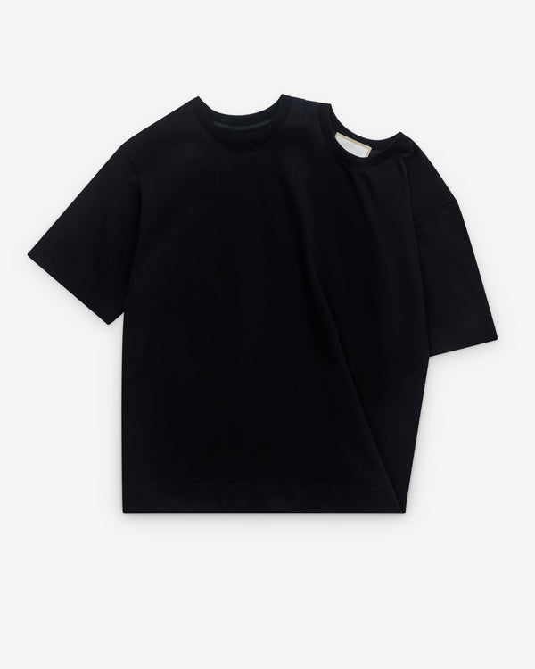 Litkovska - Women’s Dual-Neck Reversible T-Shirt - (Black)