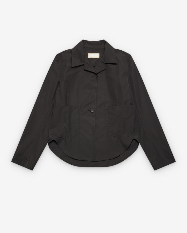 Litkovska - Women's Cropped Wool Blend Jacket - (Black)