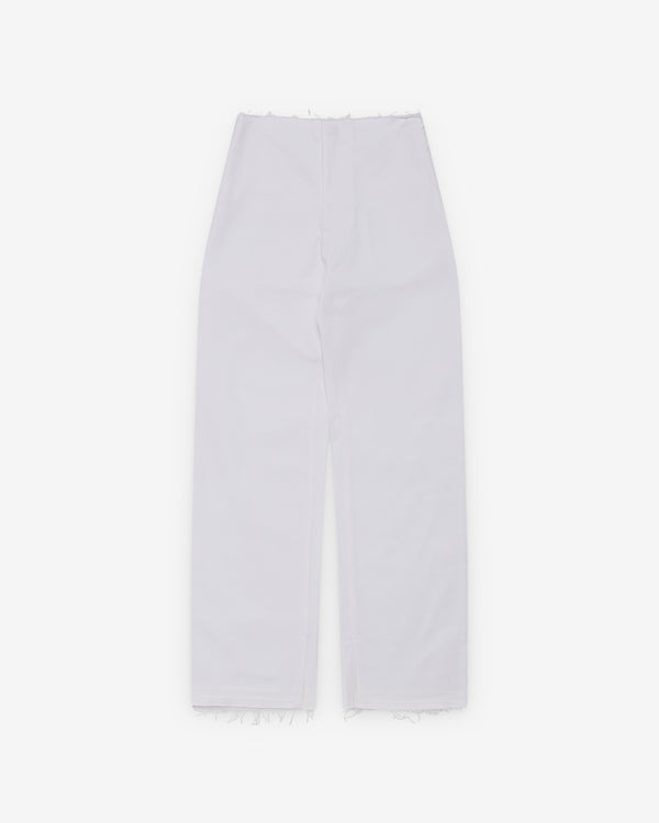 Litkovska - Women's High-Rise Split Hem Jeans - (White)