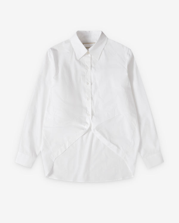 Litkovska - Women's Cotton Poplin Shirt - (White)