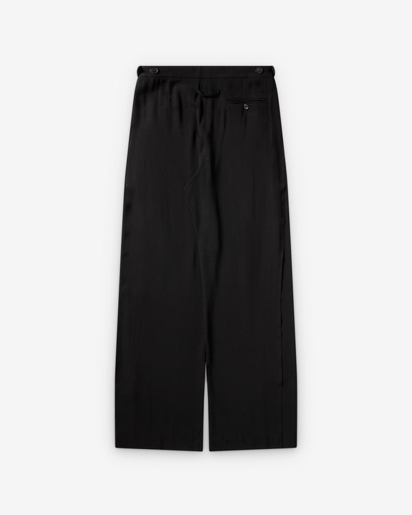 Litkovska -  Women's Frayed-Edge Pants - (Black)