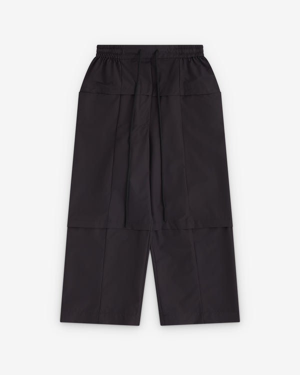 Litkovska - Women's Panelled Wide Leg Trousers - (Black)