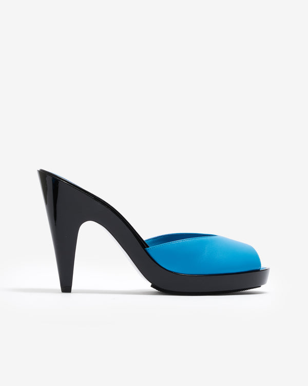 Le Monde Beryl - Women's Kim Sion Cherry Mule - (Azur Blue)