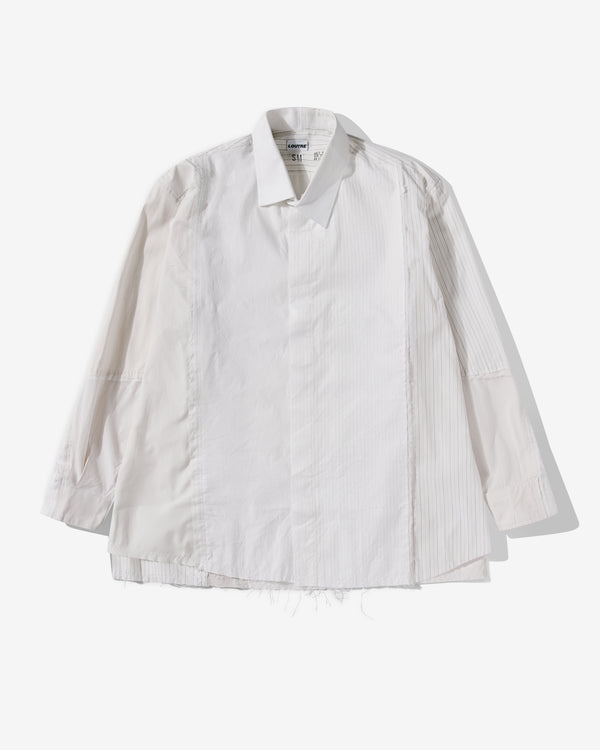 Loutre - Men's Rework Shirt - (Off White)