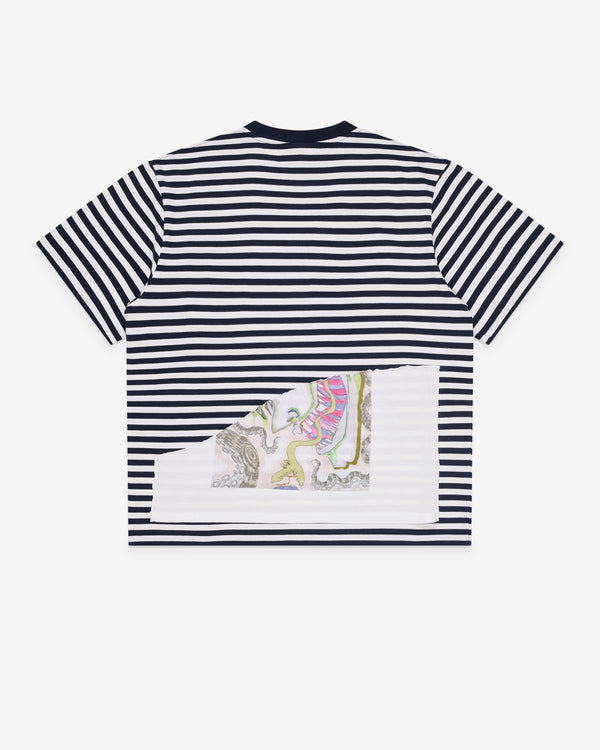 Charles Jeffrey - Men's Double T-Shirt - (Stripe)