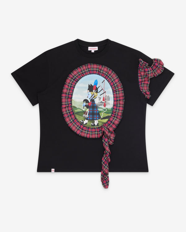 Charles Jeffrey - Men's Ruffle Patch T-Shirt - (Black)