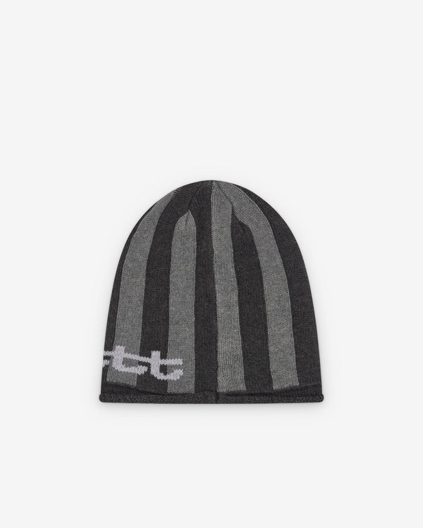 Little Tokyo Table Tennis - Men's Knit Swirl Beanie - (Grey)