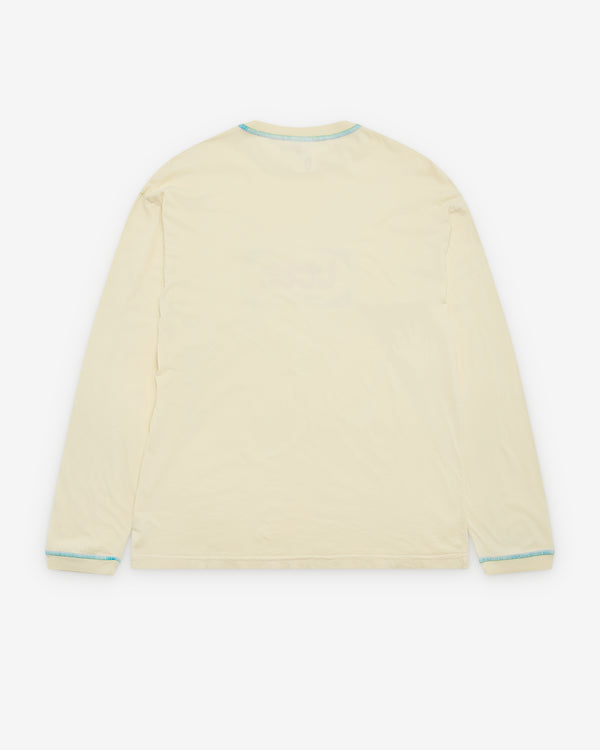Little Tokyo Table Tennis - Men's L/S Logo T-Shirt - (Glue)