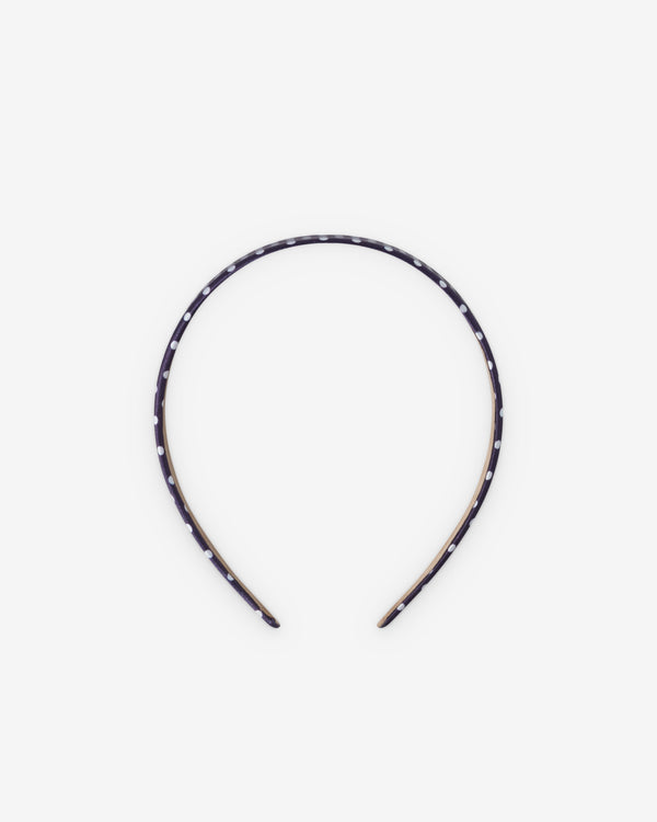 Lucila Safdie - Women's Daisy Randone - (Navy Polka Dot)