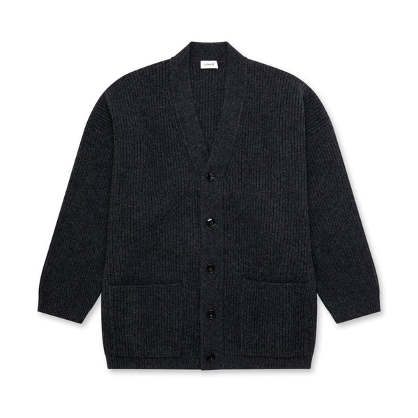 Lemaire - Men’s Felted Cardigan Coat - (Black)