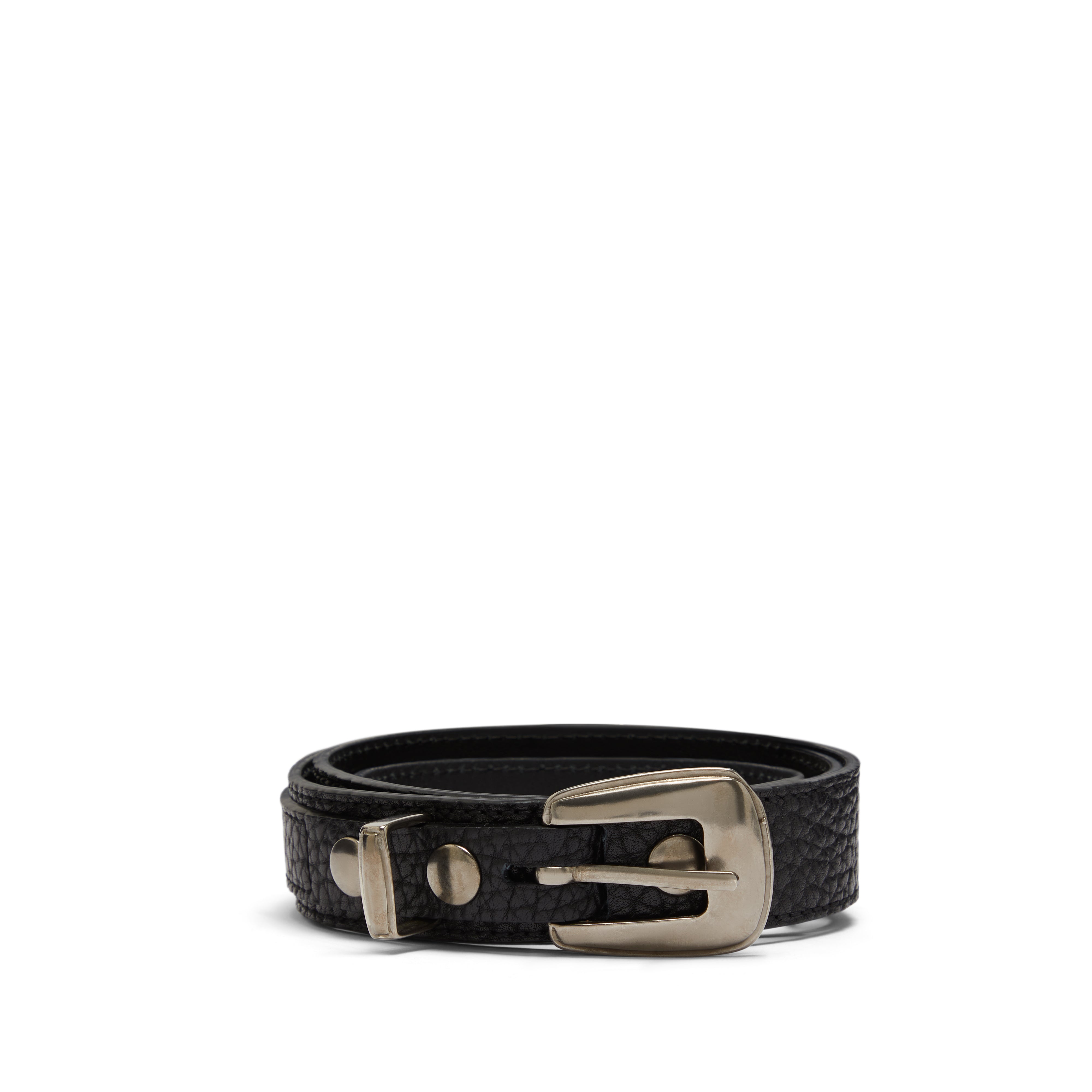 Lemaire - Women's Minimal Western Belt - (Black) | Dover Street