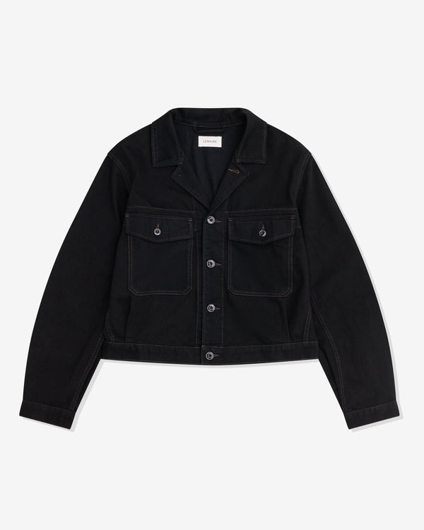 Lemaire - Men's Trucker Jacket - (Black)