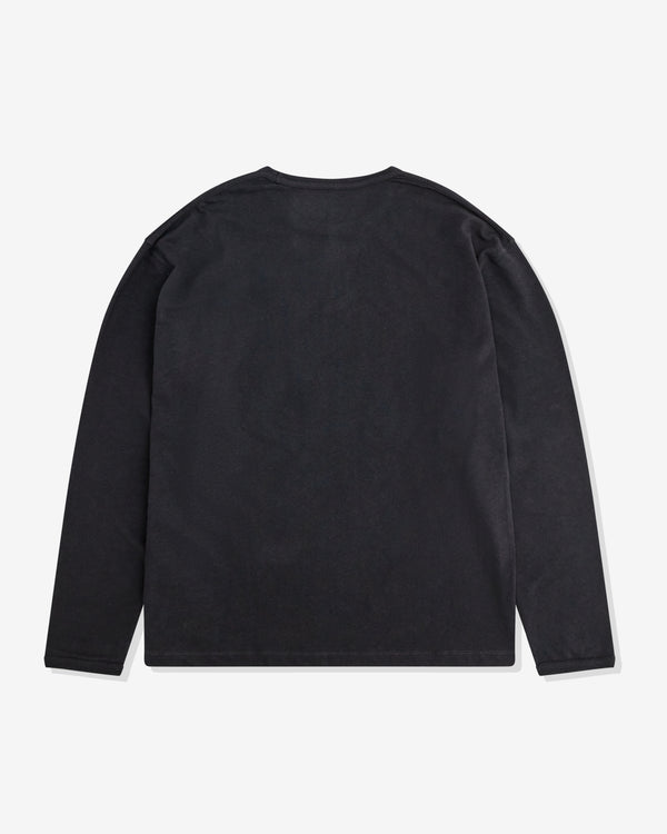 Lemaire - Men’s Boxy Long Sleeve T-Shirt - (Black)