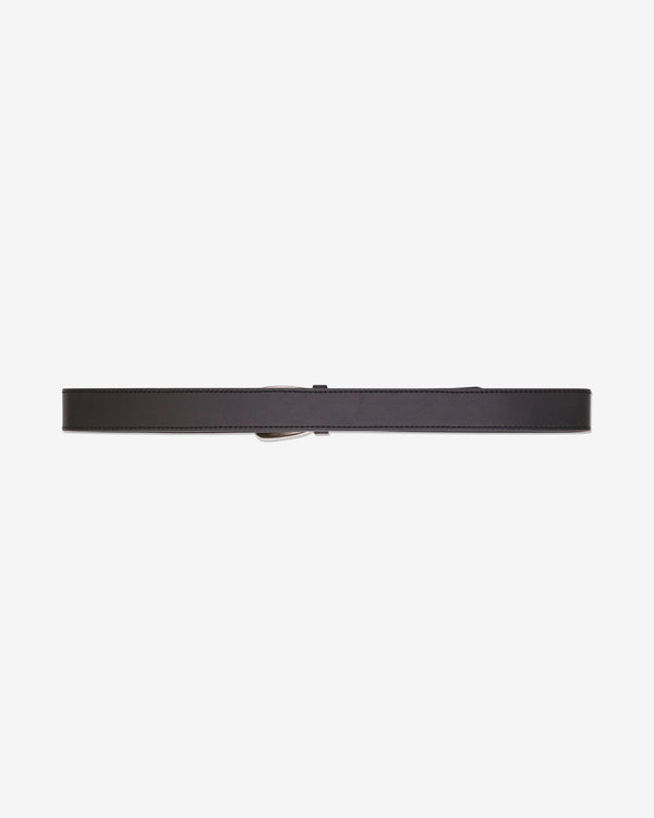 Lemaire - Women’s Minimal Western Belt Smooth Leather - (Black)