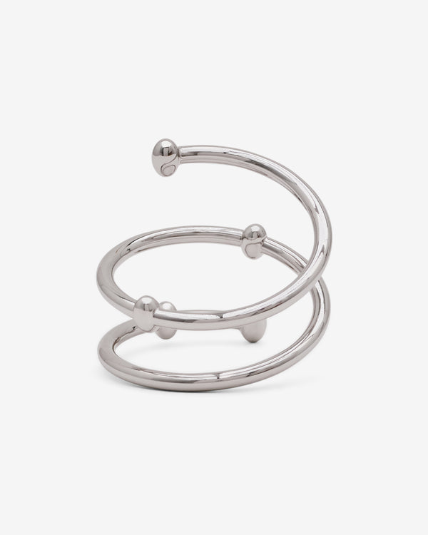 Lemaire - Women’s Croissant Bag Spiral Jewelry - (Silver)