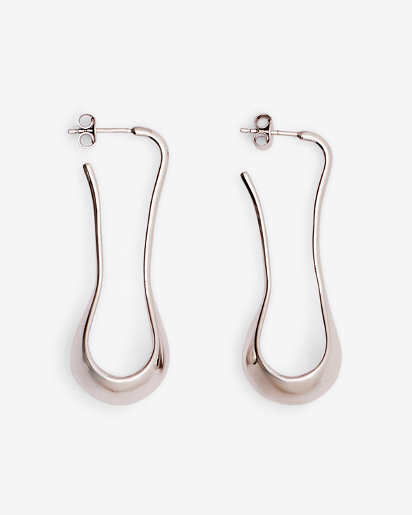 Lemaire - Women's Short Drop Earrings - (Silver)