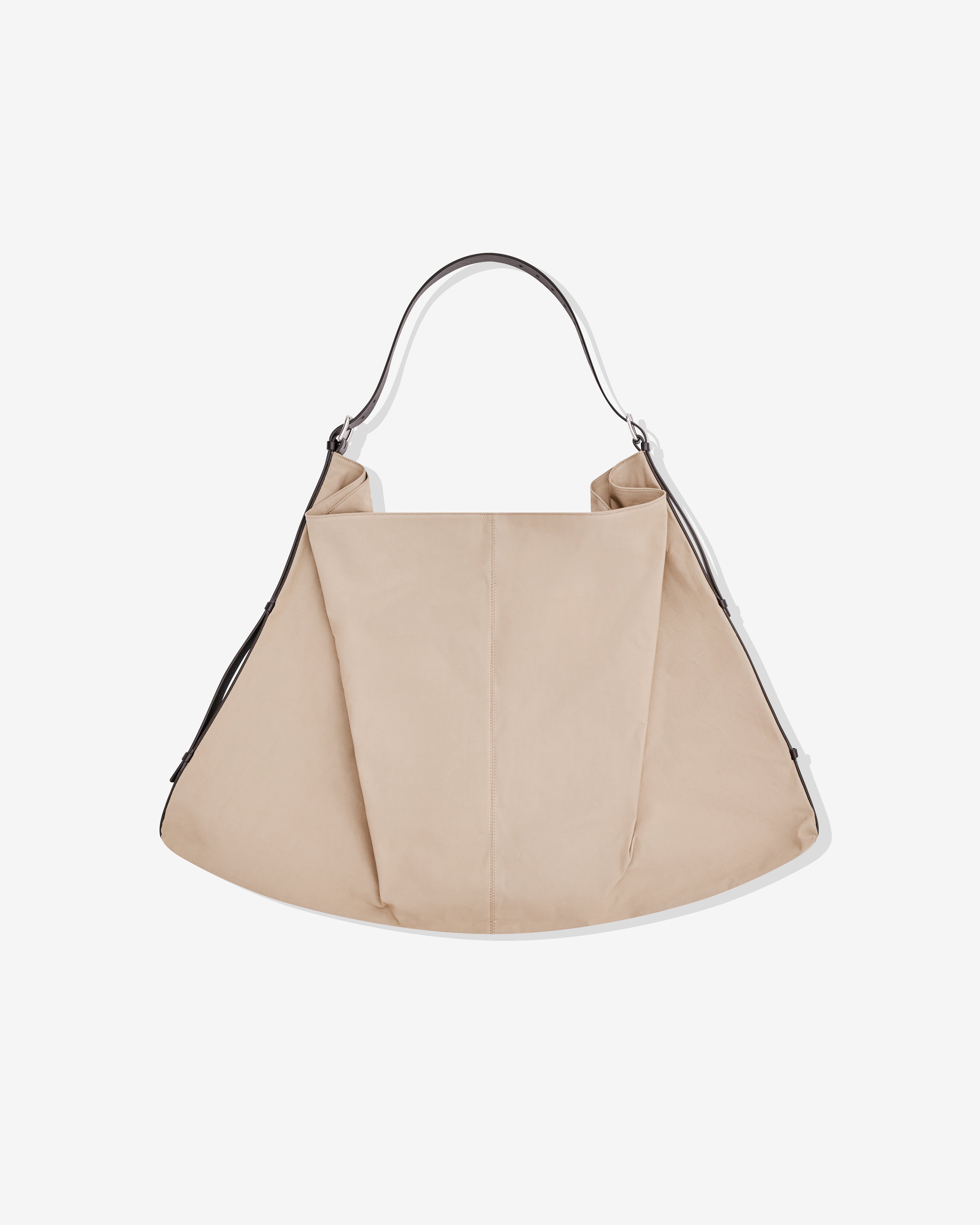 Lemaire: Women's Flag Hobo Bag (Linen) | DSML E-SHOP