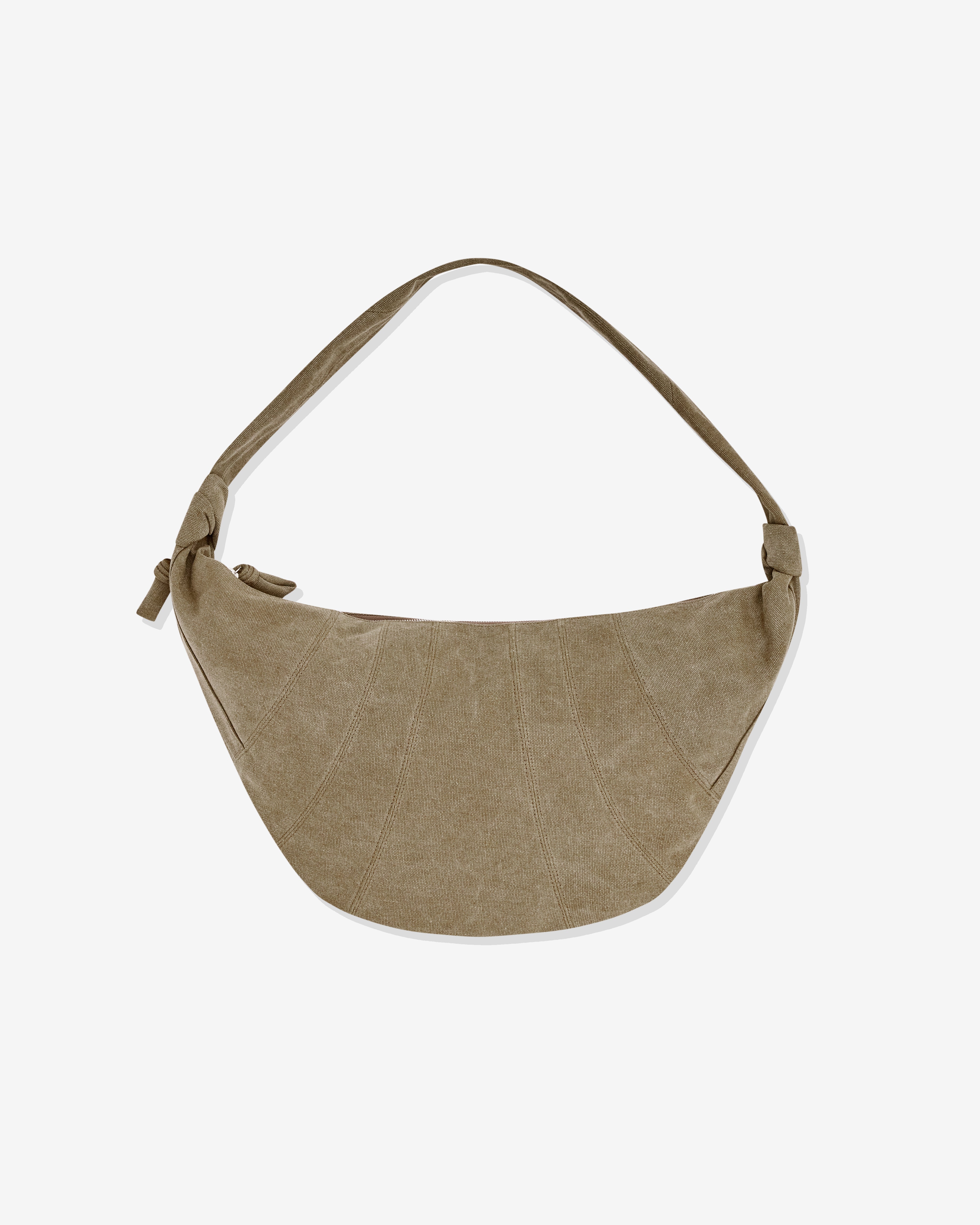 Lemaire: Women's Extra Large Croissant Bag (Sisal) | DSML E-SHOP