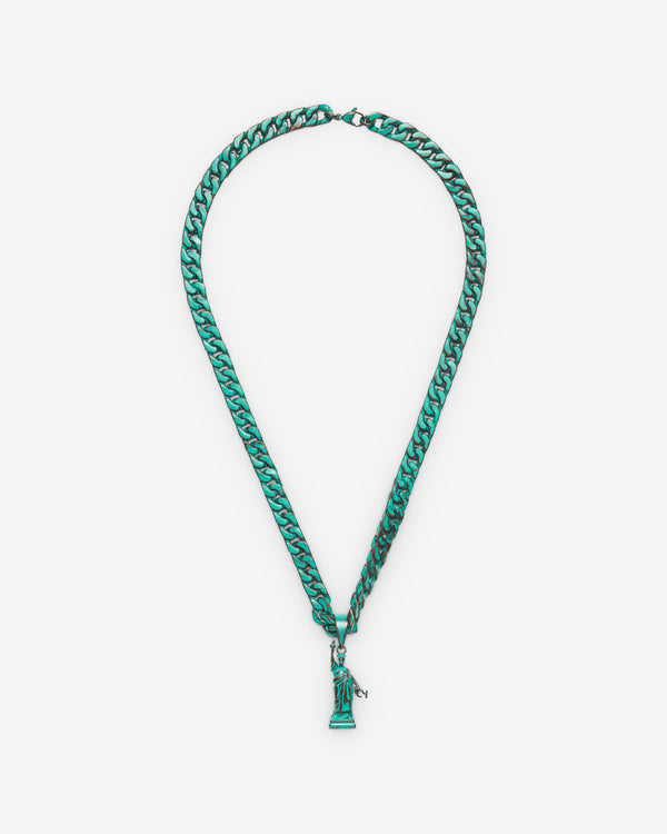 Denim Tears - Men's Liberty Necklace - (Green)
