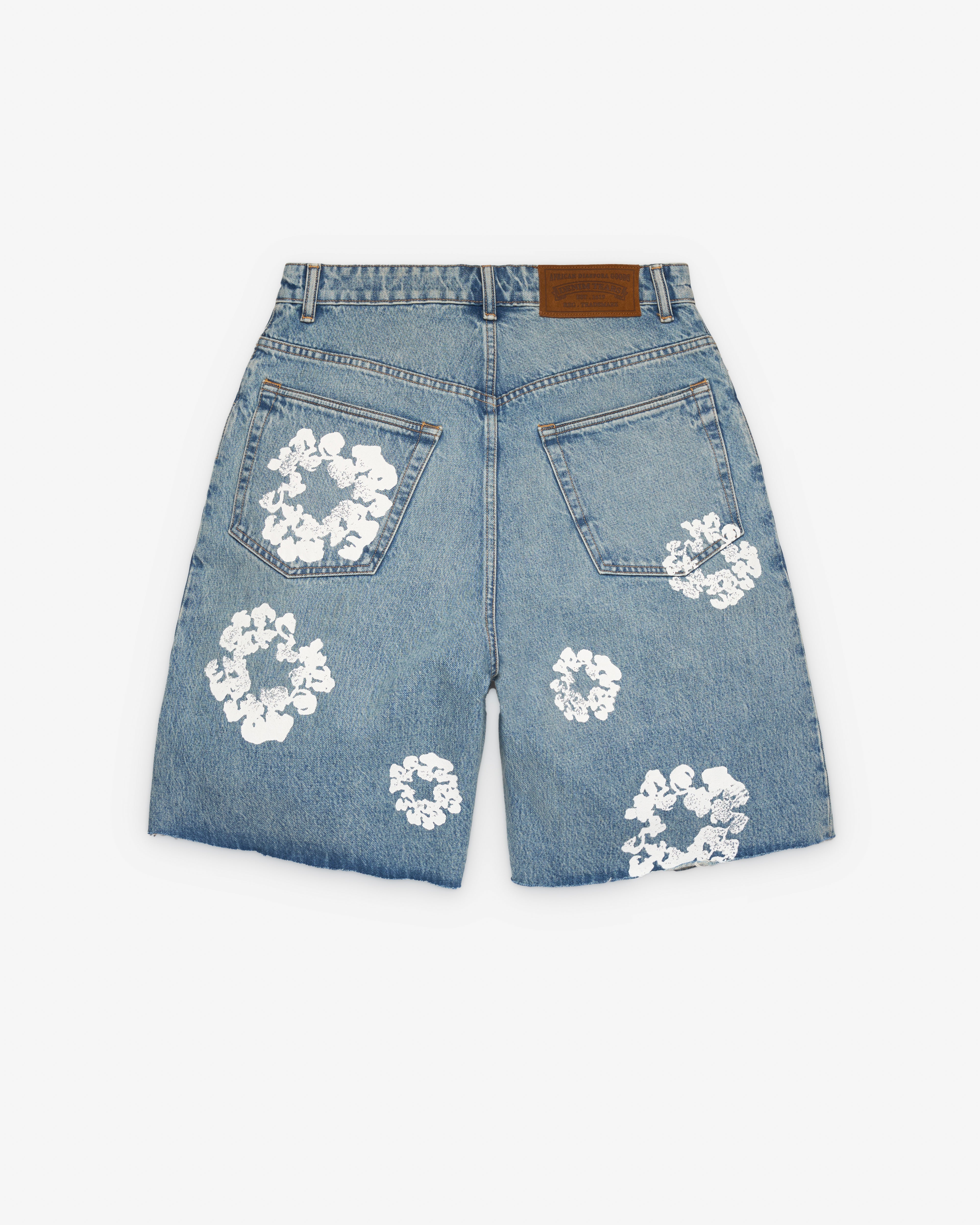 Denim Tears: Men's CW Denim Shorts (Light Wash) | Dover Street