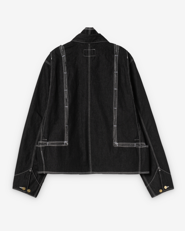 Louther - Carhartt WIP Split Chore Coat - (Black)