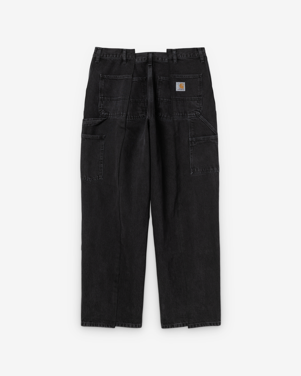 Louther - Carhartt WIP Split Knee Denim - (Black)