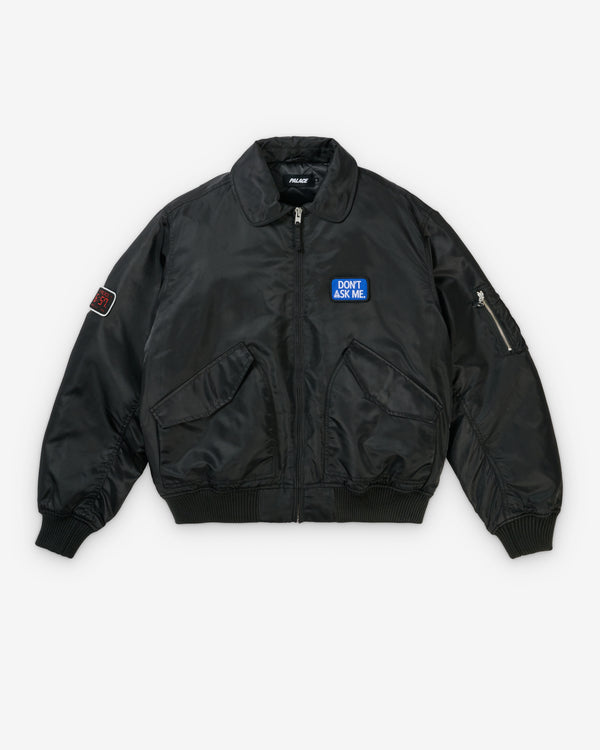 Palace - Men's Ma-2 Banging Jacket - (Black)