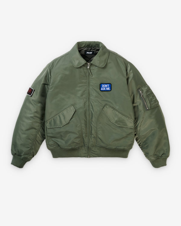 Palace - Men's Ma-2 Banging Jacket - (Olive)