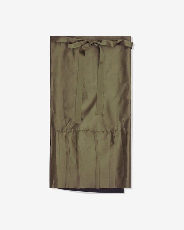 Marie Adam-Leenaerdt - Women’s Apron Flat Skirt 2 - (Khaki)