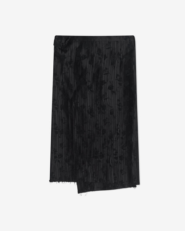 Marie Adam-Leenaerdt - Women’s Apron Flat Skirt - (Black)