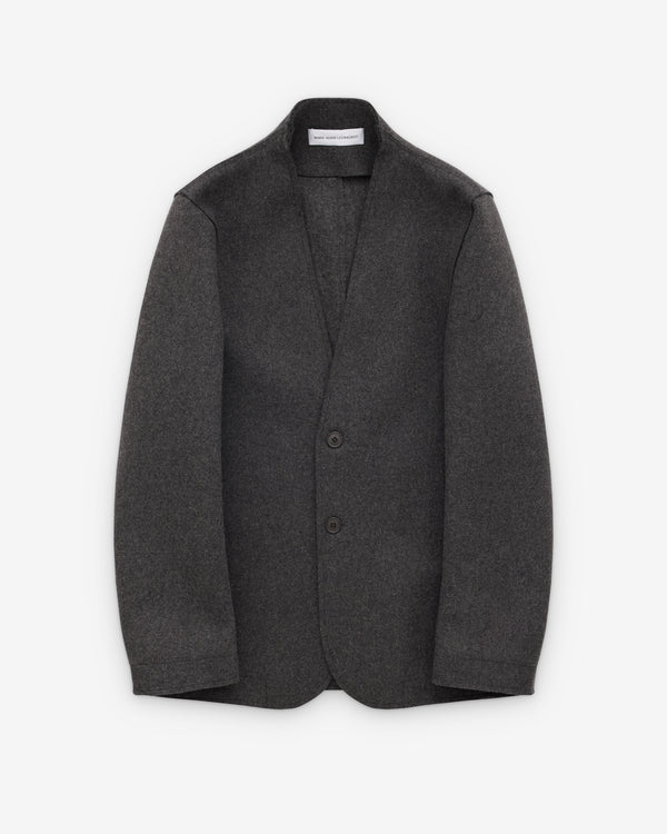 Marie Adam-Leenaerdt - Women's Collarless Blazer - (Grey)