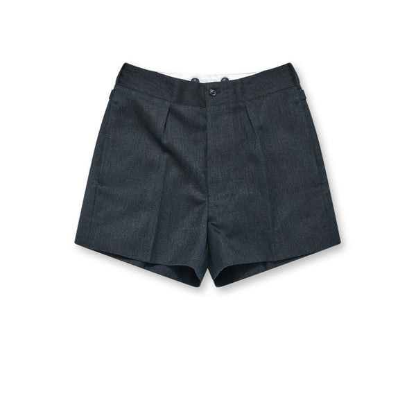 Maison Margiela - Men’s Wool Shorts - (Dark Grey)