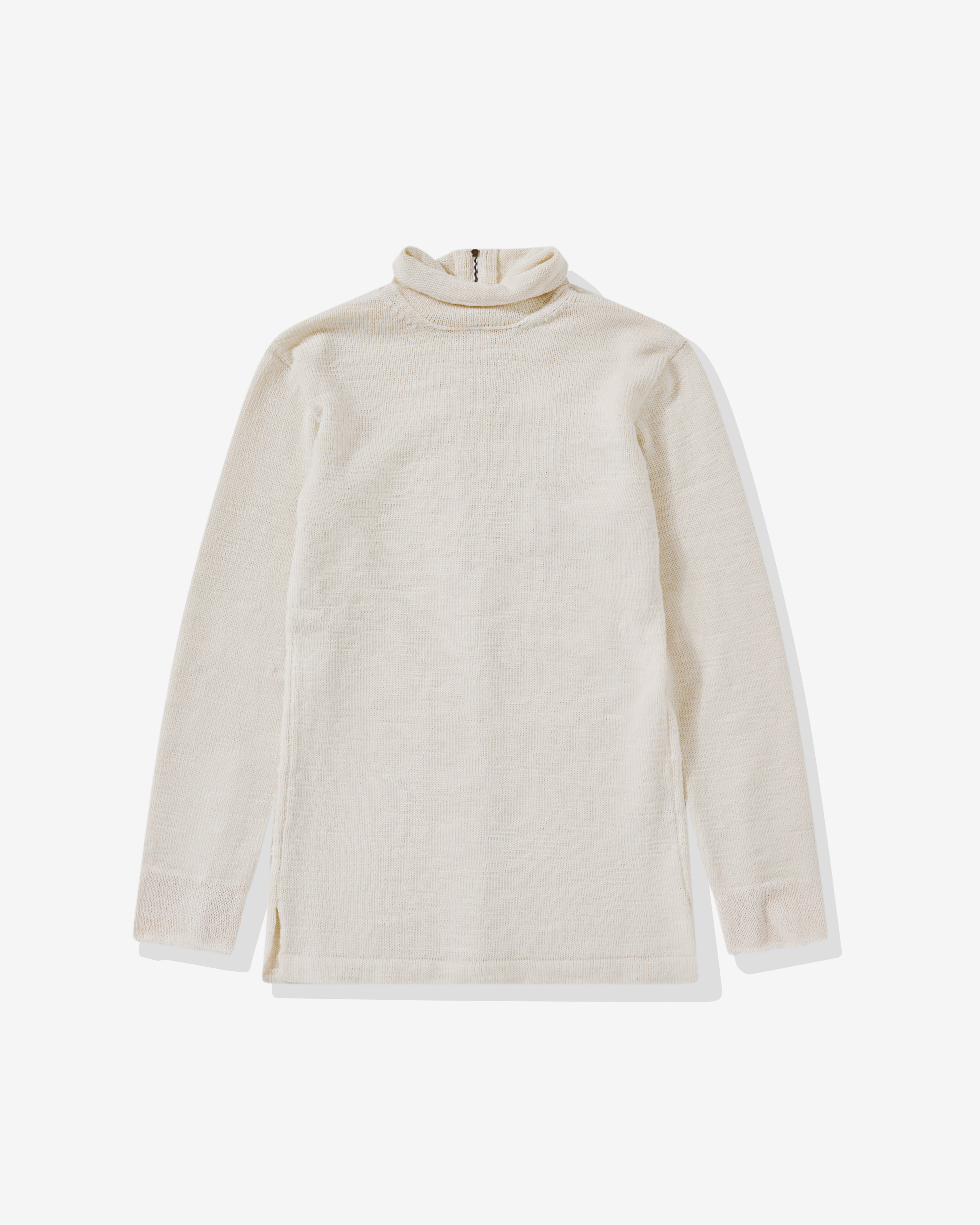 Maison Margiela - Women's Knit High Neck Sweater - (Off White