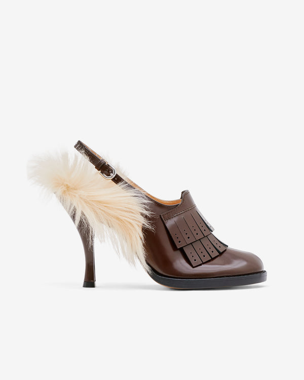 Maison Margiela - Women's Bourgeoise Slingback Pump - (Brown)