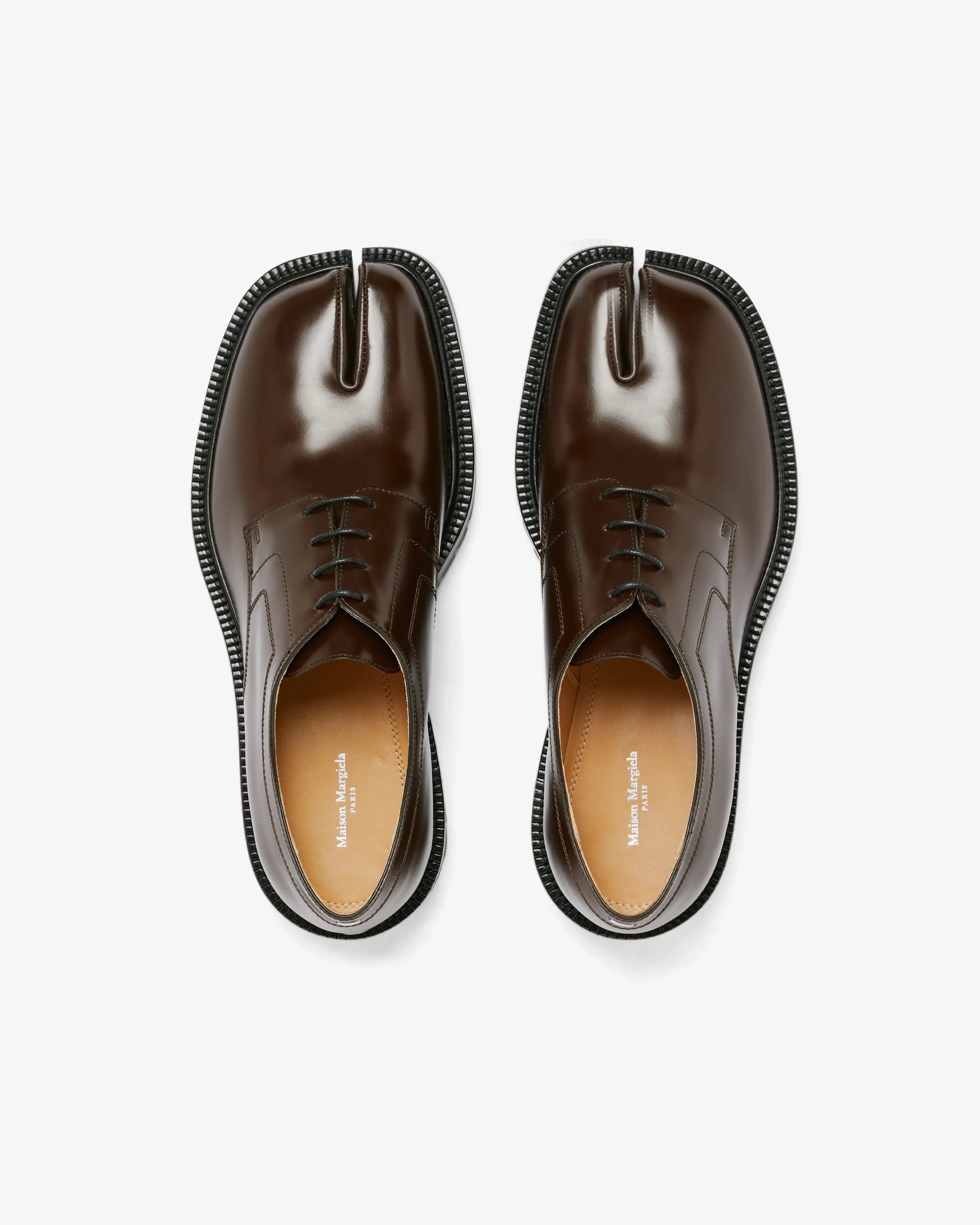 Maison Margiela Men s Tabi Lace Ups Brown DSML E SHOP
