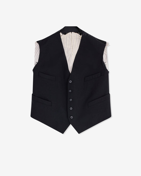 Maison Margiela - Men's Anonymity Of The Lining Waistcoat - (Black)