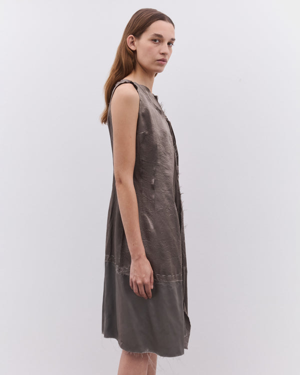 Maison Margiela - Women’s Sleeveless Dress - (Taupe)