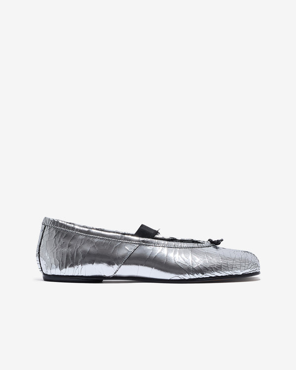 Maison Margiela - Women’s Tabi Ballet Shoe - (Silver)