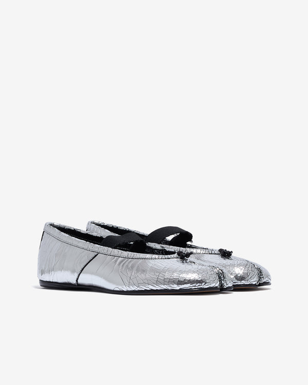 Maison Margiela - Women’s Tabi Ballet Shoe - (Silver)