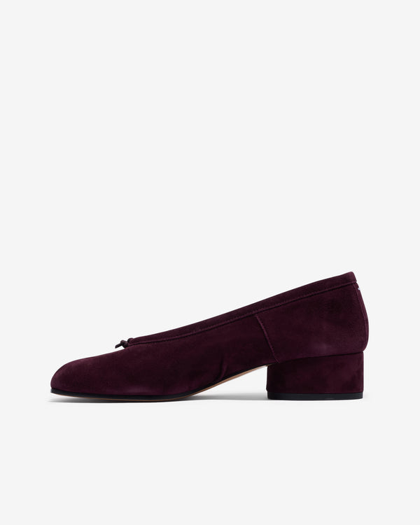 Maison Margiela - Women’s Tabi New Ballerina - (Winetasting)
