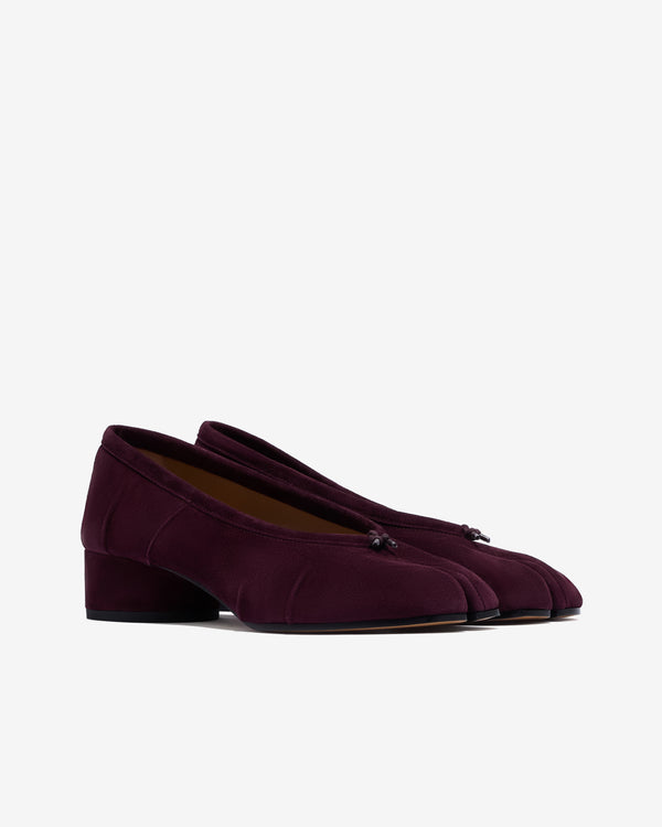 Maison Margiela - Women’s Tabi New Ballerina - (Winetasting)