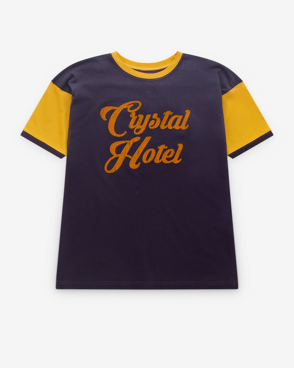 Maison Margiela - Men’s Crystal Hotel T-Shirt - (Purple/Yellow)