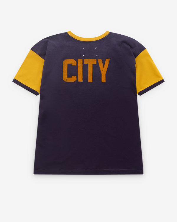 Maison Margiela - Men’s Crystal Hotel T-Shirt - (Purple/Yellow)