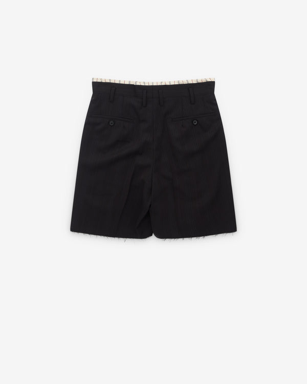 Maison Margiela - Men’s Tailored Shorts - (Black)